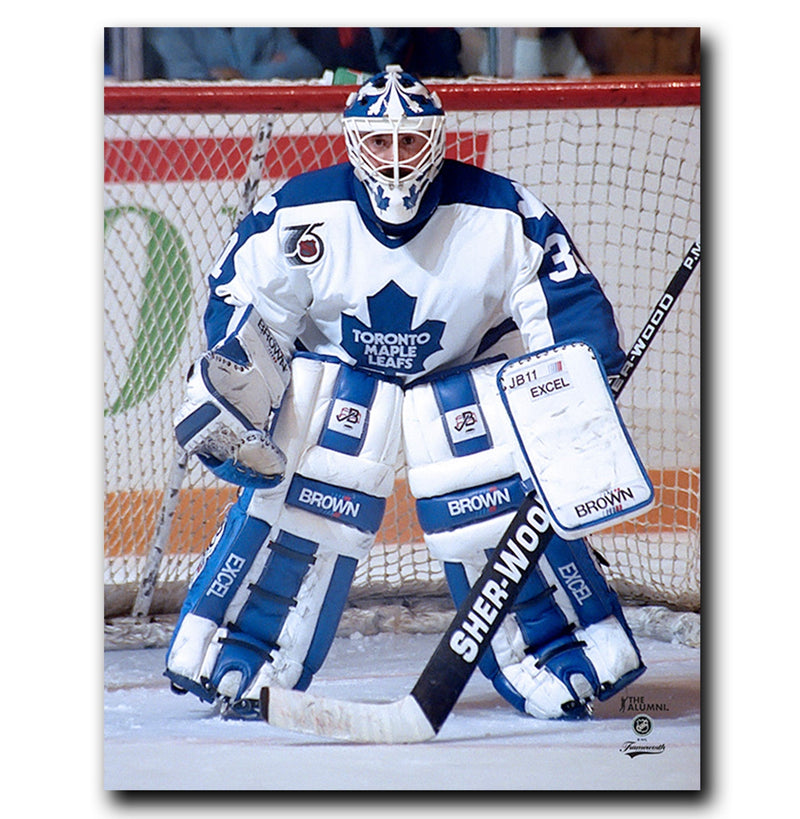 (Pre-Order) Grant Fuhr Toronto Maple Leafs Autographed Away 8x10 Photo