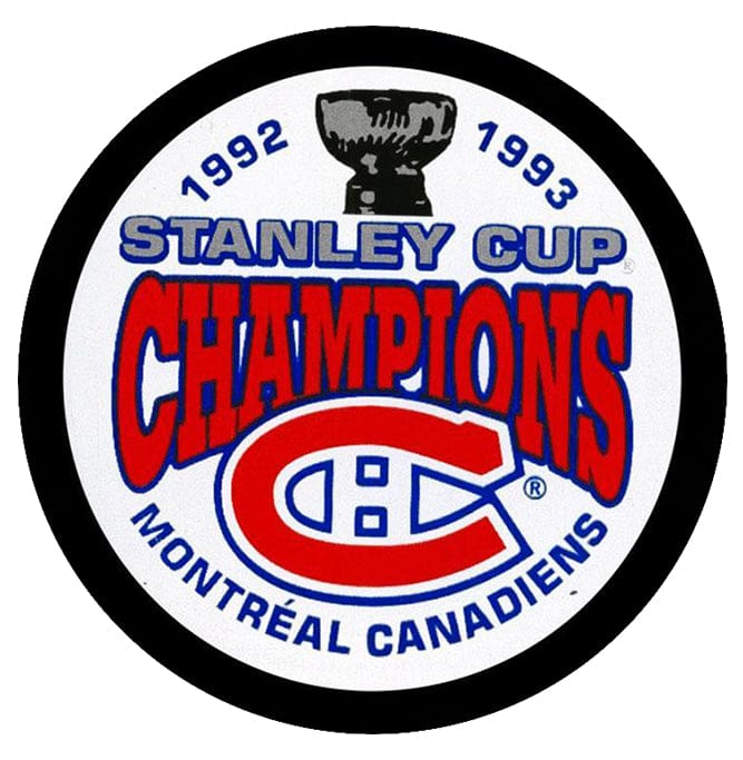 (Pre-Order) Guy Carbonneau Autographed Montreal Canadiens 1993 Stanley Cup Champions Puck CoJo Sport Collectables Inc.