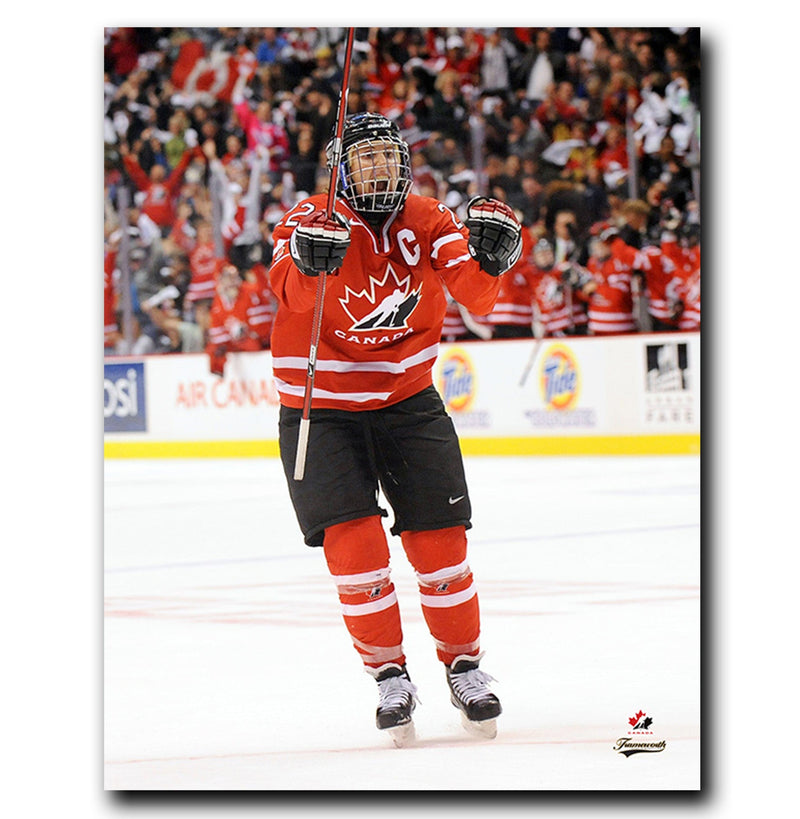 (Pre-Order) Hayley Wickenheiser Team Canada Autographed Goal Celebration 8x10 Photo CoJo Sport Collectables Inc.