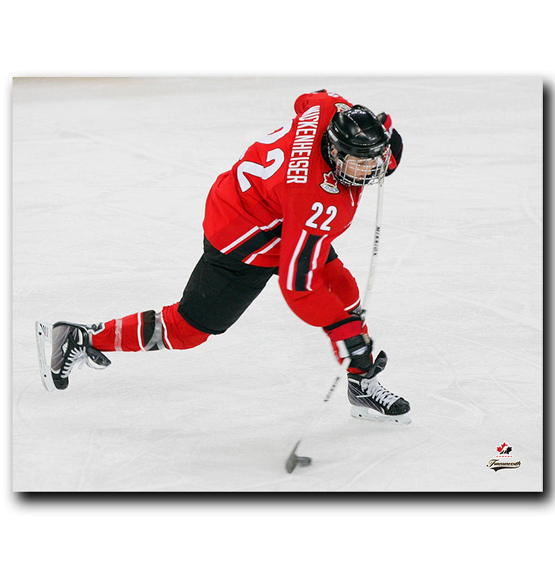 (Pre-Order) Hayley Wickenheiser Team Canada Autographed Shooting 8x10 Photo CoJo Sport Collectables Inc.