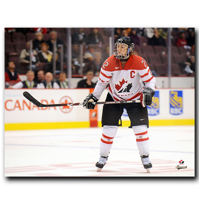 (Pre-Order) Hayley Wickenheiser Team Canada Autographed Skating 8x10 Photo