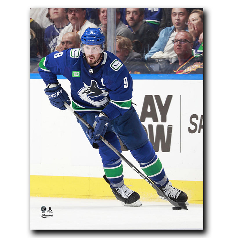 (Pre-Order) J.T. Miller Vancouver Canucks Autographed Action 8x10 Photo CoJo Sport Collectables Inc.