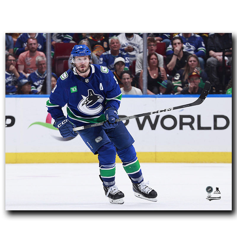 (Pre-Order) J.T. Miller Vancouver Canucks Autographed Horizontal 8x10 Photo CoJo Sport Collectables Inc.