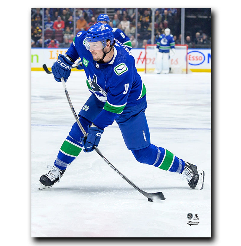 (Pre-Order) J.T. Miller Vancouver Canucks Autographed Shooting 8x10 Photo CoJo Sport Collectables Inc.