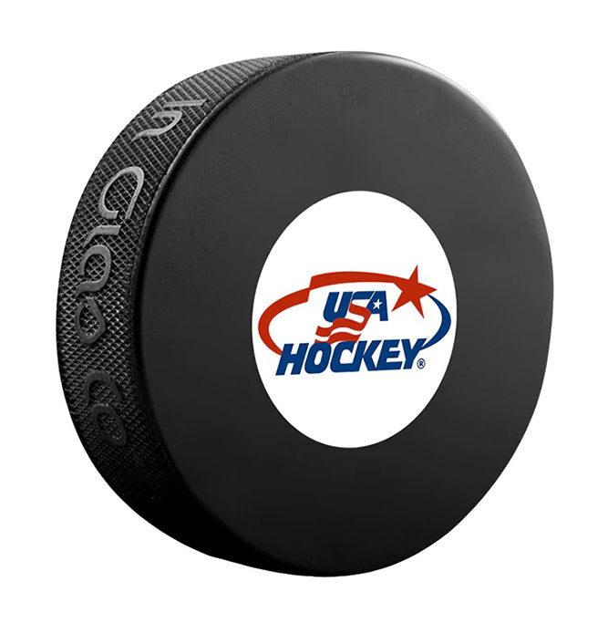 (Pre-Order) Mike Richter Autographed USA Hockey Puck (White)