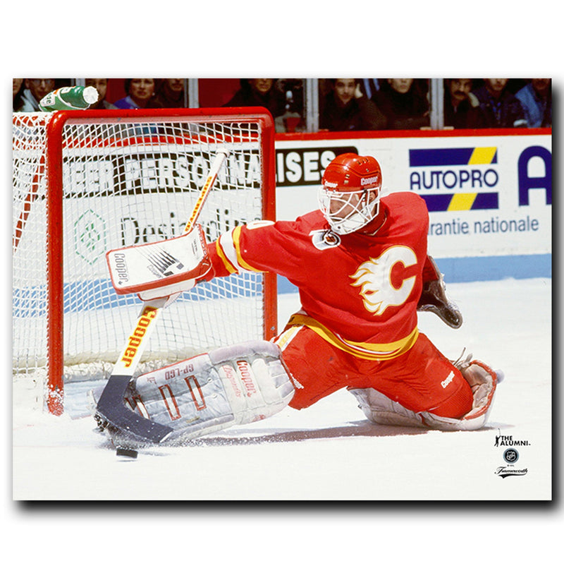 (Pre-Order) Mike Vernon Calgary Flames Autographed Save 8x10 Photo