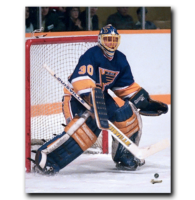 (Pre-Order) Rick Wamsley St. Louis Blues Autographed 8x10 Photo CoJo Sport Collectables Inc.