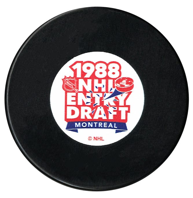 (Pre-Order) Rob Blake Autographed 1988 NHL Draft Puck CoJo Sport Collectables Inc.