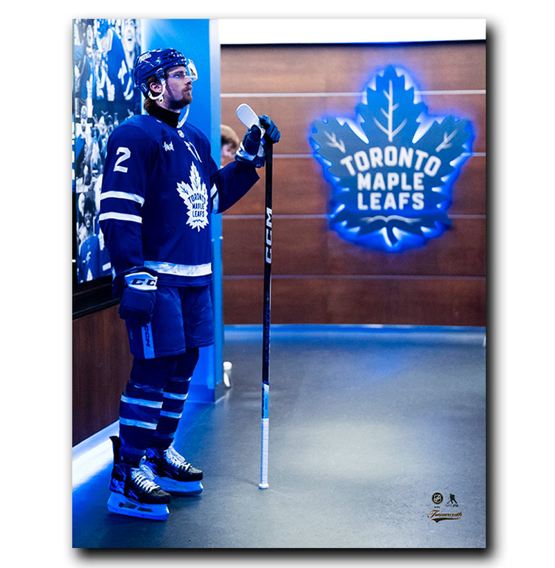 (Pre-Order) Simon Benoit Toronto Maple Leafs Autographed Pre-Game 8x10 Photo CoJo Sport Collectables Inc.