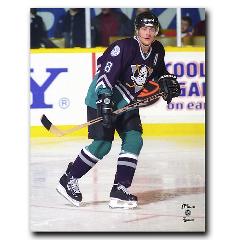 (Pre-Order) Teemu Selanne Anaheim Mighty Ducks Autographed Skating 8x10 Photo CoJo Sport Collectables Inc.