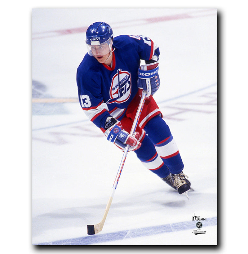 (Pre-Order) Teemu Selanne Winnipeg Jets Autographed 8x10 Photo (Vertical) CoJo Sport Collectables Inc.