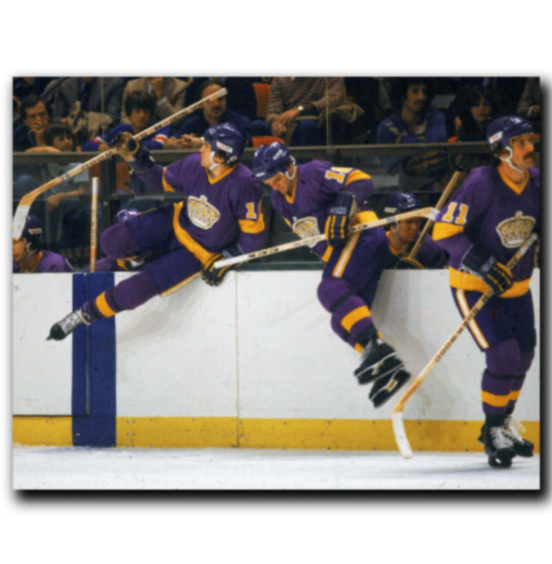 (Pre-Order) Triple Crown Line Los Angeles Kings Autographed Jumping Boards 8x10 Photo CoJo Sport Collectables Inc.