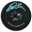 Quentin Musty Autographed San Jose Sharks Official Puck CoJo Sport Collectables Inc.