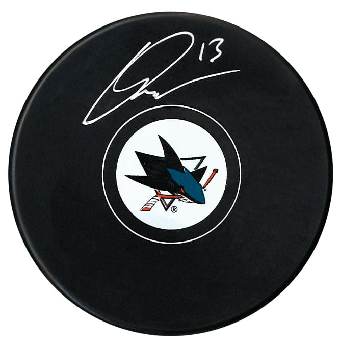 Quentin Musty Autographed San Jose Sharks Puck CoJo Sport Collectables Inc.