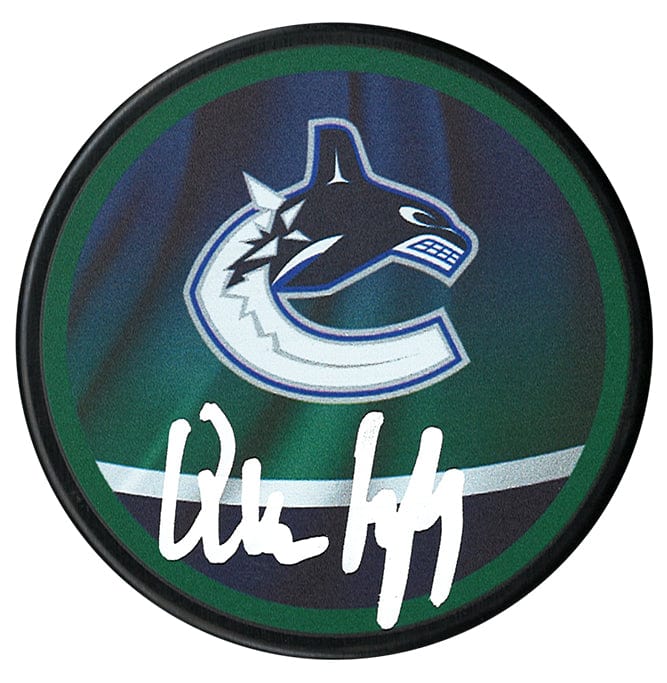 Quinn Hughes Autographed Vancouver Canucks Reverse Retro Puck CoJo Sport Collectables Inc.