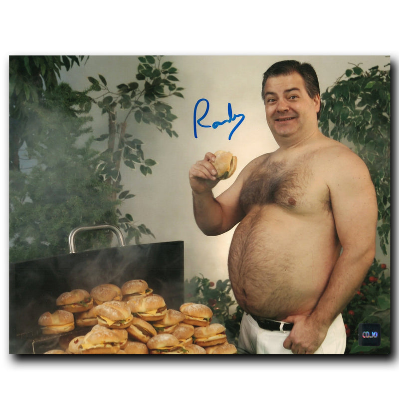 Randy (Patrick Roach) Trailer Park Boys Autographed Cheeseburgers 8x10 Photo CoJo Sport Collectables Inc.