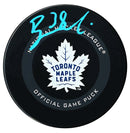 Rasmus Sandin Autographed Toronto Maple Leafs Official Puck CoJo Sport Collectables Inc.