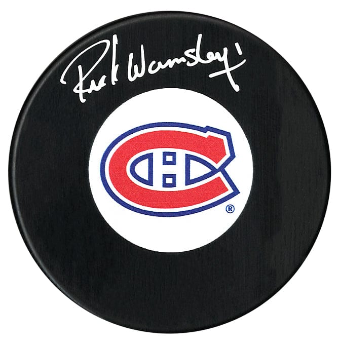 Rick Wamsley Autographed Montreal Canadiens Puck CoJo Sport Collectables Inc.