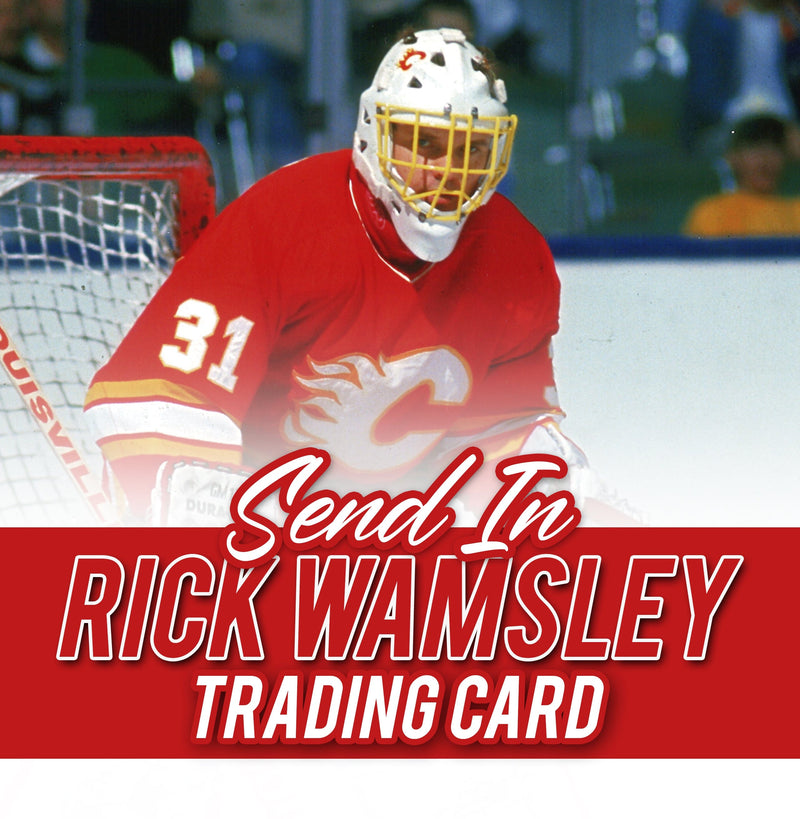 (Send-In) Rick Wamsley Trading Card CoJo Sport Collectables Inc.