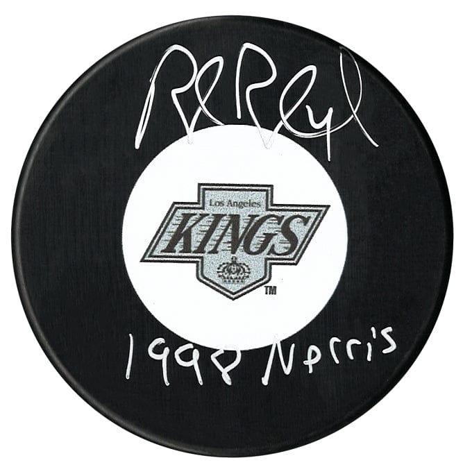 Rob Blake Autographed Los Angeles Kings Norris Inscribed Puck CoJo Sport Collectables Inc.