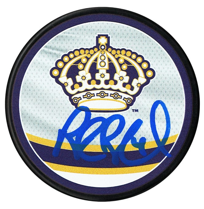 Rob Blake Autographed Los Angeles Kings Reverse Retro 2.0 Puck CoJo Sport Collectables Inc.