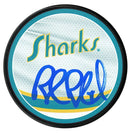 Rob Blake Autographed San Jose Sharks Reverse Retro 2.0 Puck CoJo Sport Collectables Inc.
