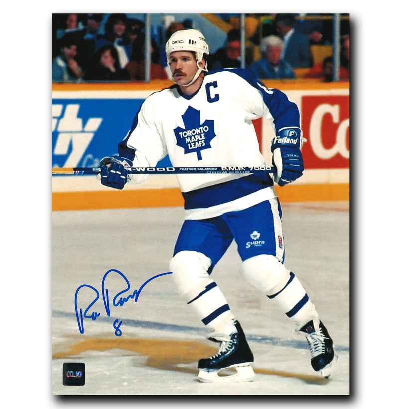 Rob Ramage Toronto Maple Leafs Autographed Action 8x10 Photo CoJo Sport Collectables Inc.