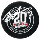 Rod Brind'Amour Autographed Carolina Hurricanes 20th Anniversary Official Puck (Silver) CoJo Sport Collectables Inc.