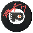 Rod Brind'Amour Autographed Philadelphia Flyers Puck (Orange) CoJo Sport Collectables Inc.