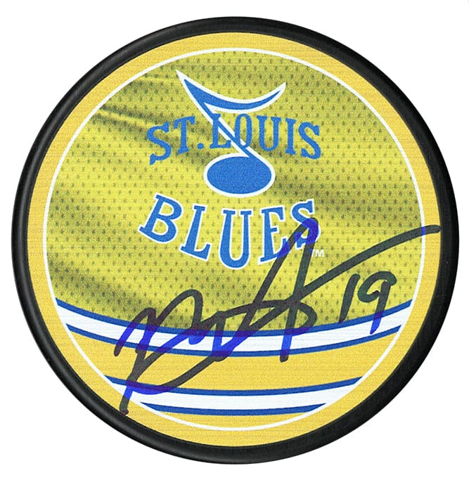 Rod Brind'Amour Autographed St. Louis Blues Reverse Retro 2.0 Puck CoJo Sport Collectables Inc.