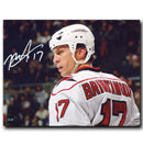 Rod Brind'Amour Carolina Hurricanes Autographed Close-Up 8x10 Photo CoJo Sport Collectables
