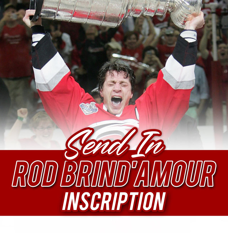 (Send-In) Rod Brind'Amour Inscription Ticket