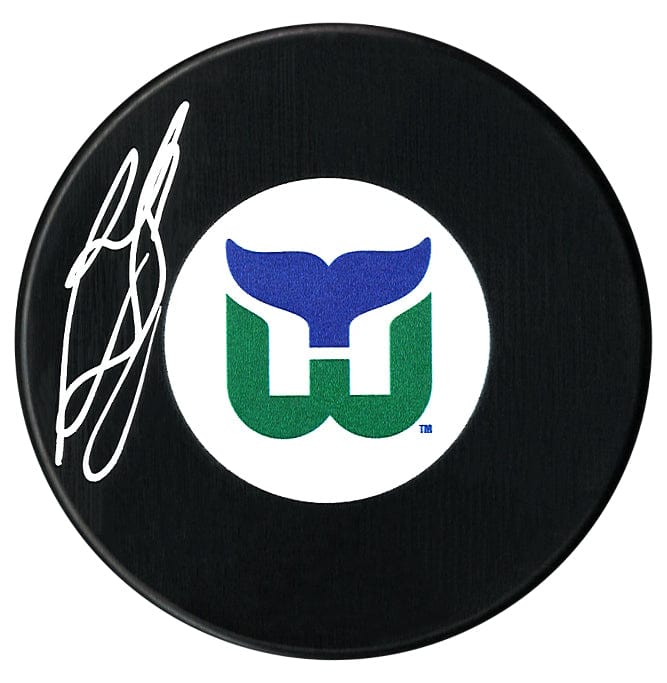 Ron Francis Autographed Hartford Whalers Puck CoJo Sport Collectables