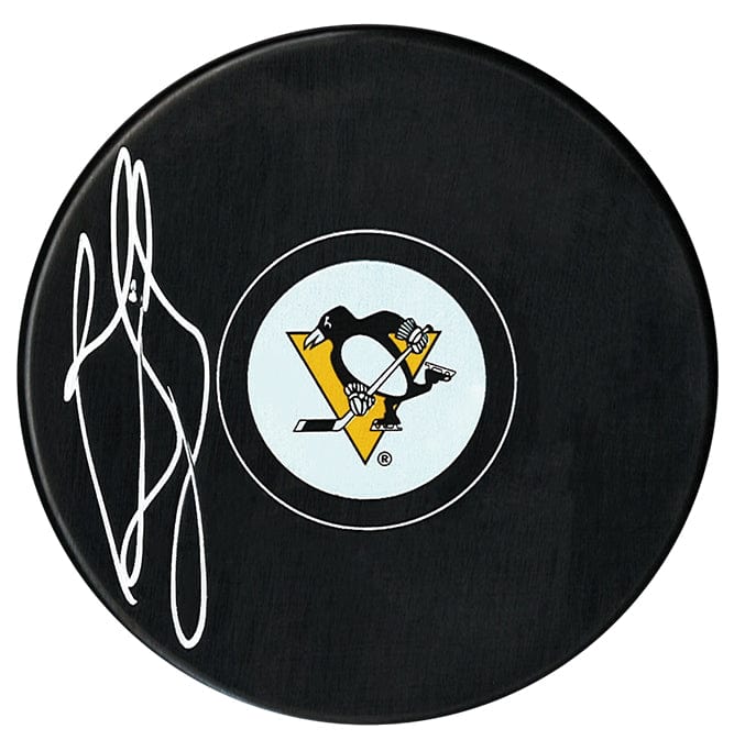 Ron Francis Autographed Pittsburgh Penguins Puck (Small Logo) CoJo Sport Collectables Inc.
