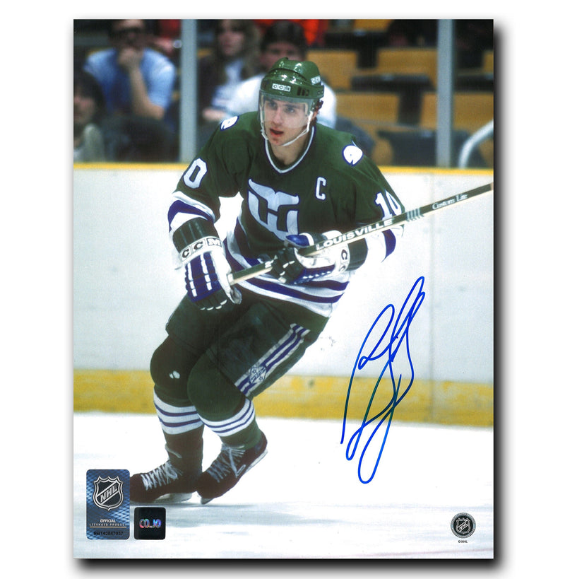 Ron Francis Hartford Whalers Autographed 8x10 Photo CoJo Sport Collectables Inc.