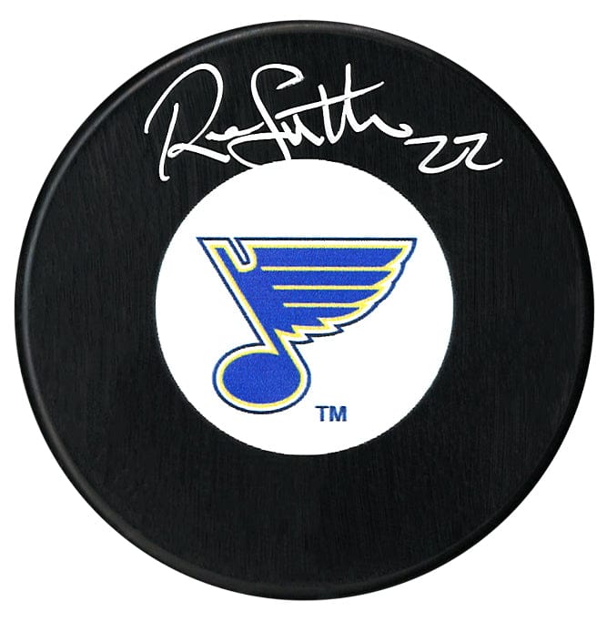 Ron Sutter Autographed St. Louis Blues Puck CoJo Sport Collectables Inc.