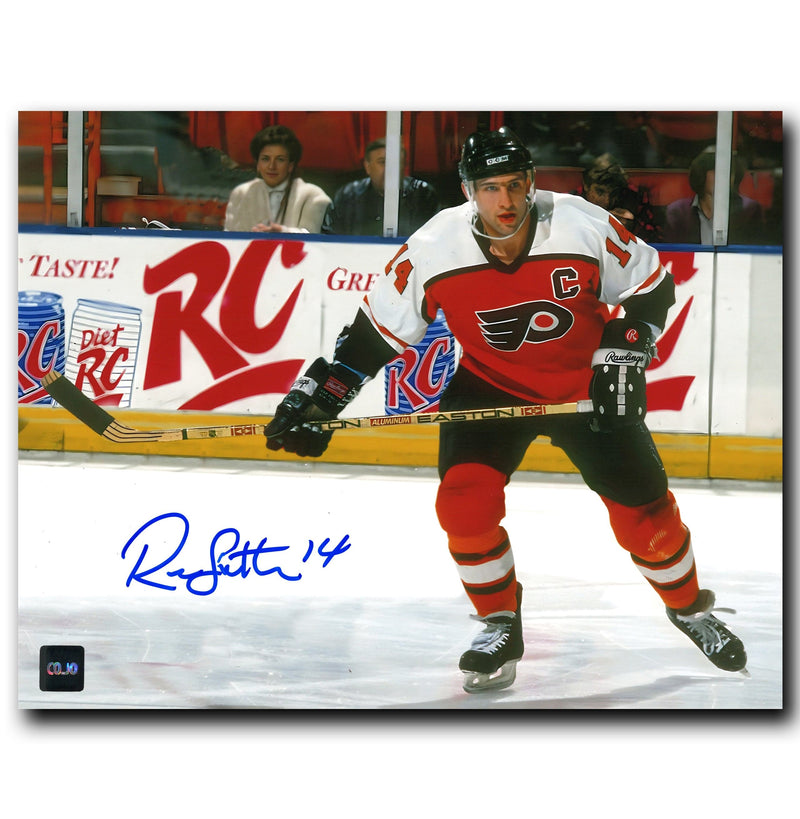 Ron Sutter Philadelphia Flyers Autographed 8x10 Photo CoJo Sport Collectables Inc.