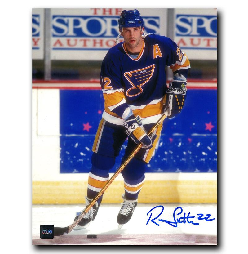 Ron Sutter St. Louis Blues Autographed 8x10 Photo CoJo Sport Collectables Inc.