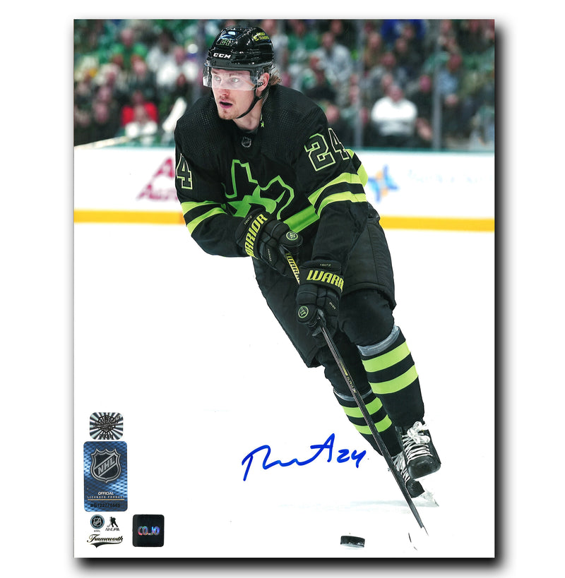 Roope Hintz Dallas Stars Autographed Alternate 8x10 Photo