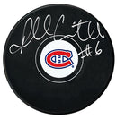 Russ Courtnall Autographed Montreal Canadiens Puck