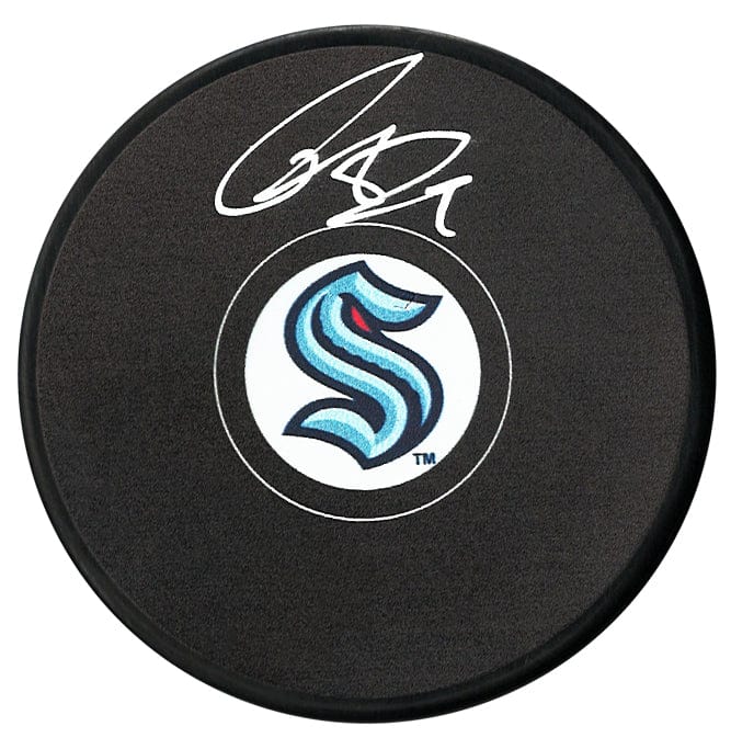 Ryan Donato Autographed Seattle Kraken Puck CoJo Sport Collectables Inc.