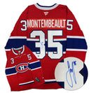 Sam Montembeault Montreal Canadiens Autographed Fanatics Premium Jersey CoJo Sport Collectables Inc.