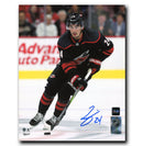 Seth Jarvis Carolina Hurricanes Autographed Action 8x10 Photo CoJo Sport Collectables Inc.