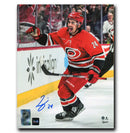 Seth Jarvis Carolina Hurricanes Autographed Goal Celebration 8x10 Photo (Vertical) CoJo Sport Collectables Inc.
