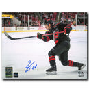 Seth Jarvis Carolina Hurricanes Autographed Shooting 8x10 Photo CoJo Sport Collectables Inc.