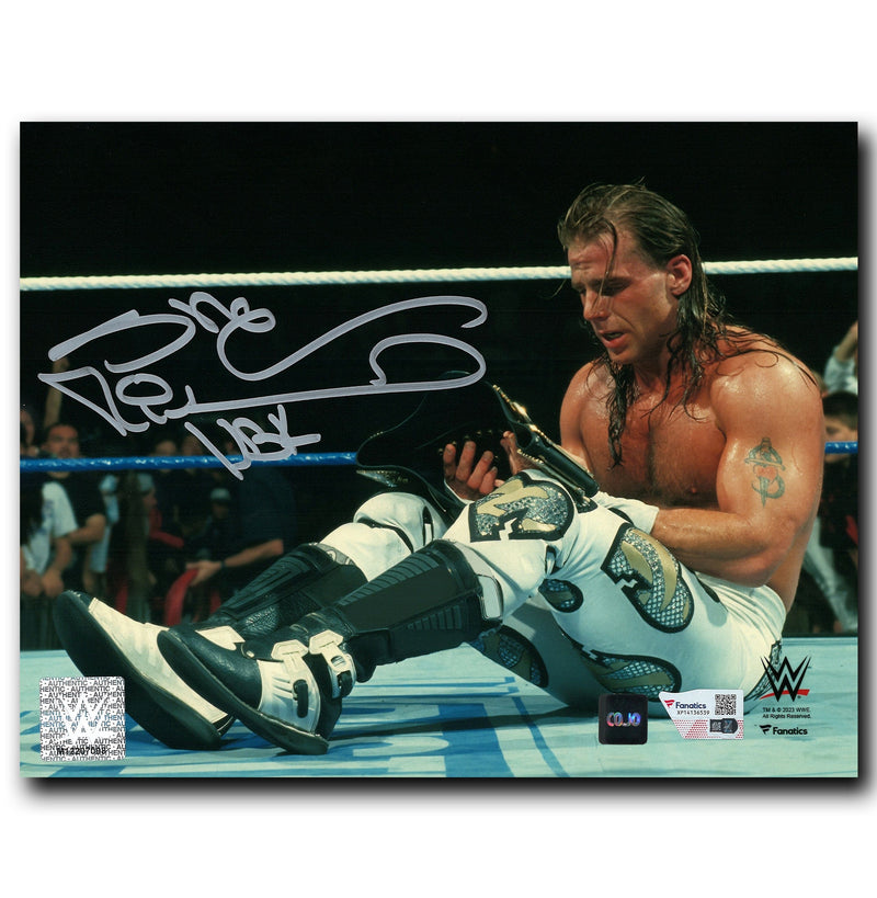 Shawn Michaels WWE Autographed Belt 8x10 Photo CoJo Sport Collectables Inc.