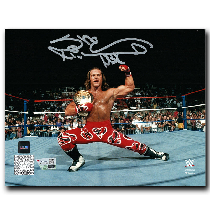 Shawn Michaels WWE Autographed Ring 8x10 Photo CoJo Sport Collectables Inc.