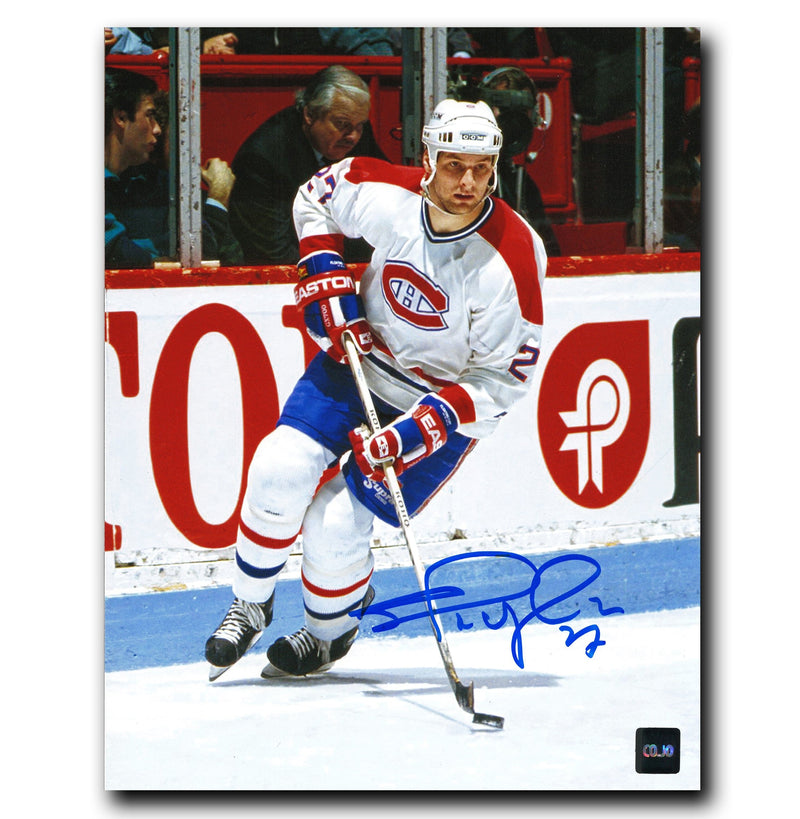 Shayne Corson Montreal Canadiens Autographed 8x10 Photo CoJo Sport Collectables Inc.