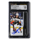 Simon Benoit Autographed 2021-22 UD Young Guns