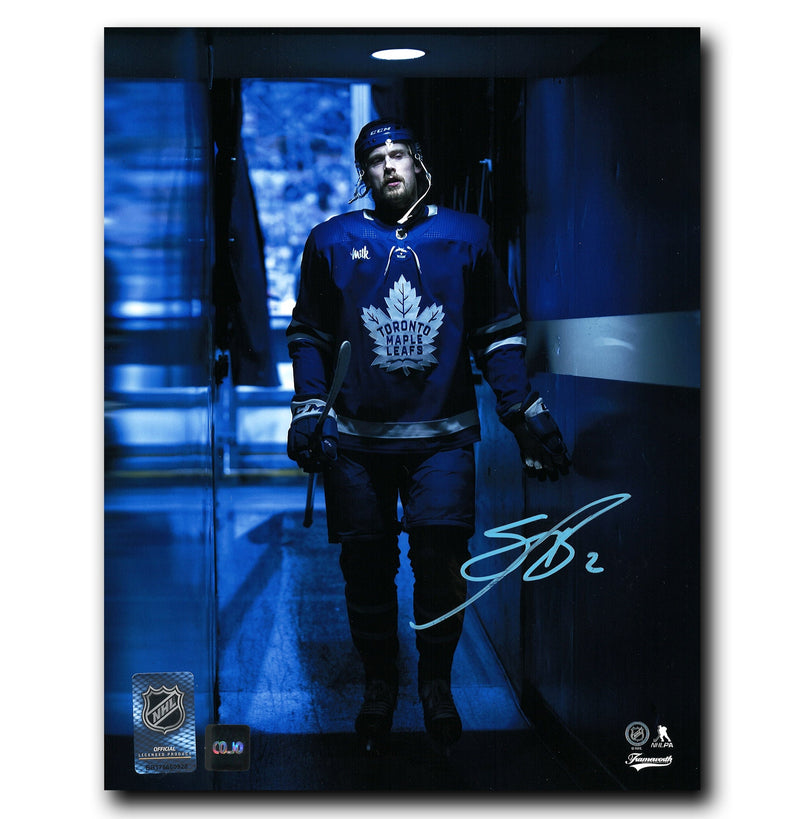 Simon Benoit Toronto Maple Leafs Autographed Tunnel 8x10 Photo CoJo Sport Collectables Inc.